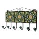 Green Floral Ceramic Tiles Hooks-475